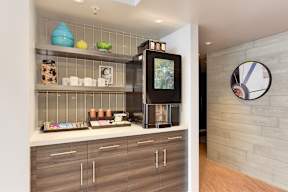 Leasing Office Beverage Station at The Summit at Lake Union, Seattle, WA, 98109