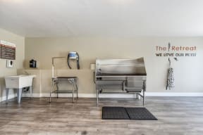 On-site Pet Spa For Resident Use  at The Retreat at Walnut Creek, California, 94596