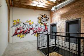 mural in common area