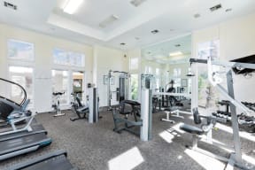 Well Appointed Gym at San Moritz Apartments, Las Vegas