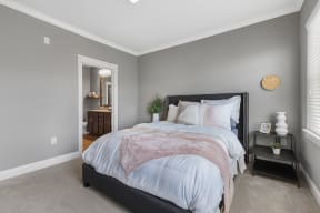 Large Primary Bedroom with private bathroom enterance