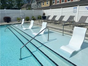 Relax  on Pool Shelf