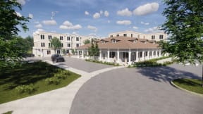 Rendering of Nestor Senior Village
