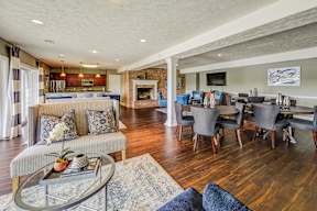 Resident Clubhouse and Kitchen at Somerset Lakes