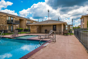 swimming pool and clubhouse