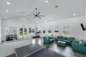 Club house at Flat Creek Apartments in Athens TX
