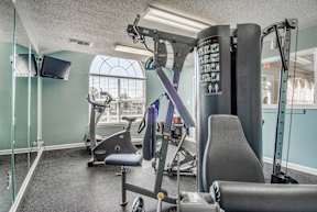 Fitness Center with Exercise Equipment