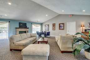 Clubhouse With Ample Sitting And Television