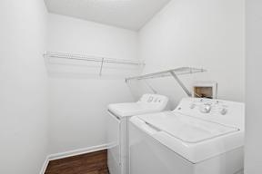 a washer and dryer set