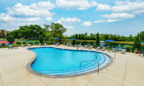 Resort Inspired Pool at Foxboro Apartments, Wheeling