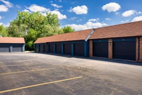 detached garages for residents of The Bennington