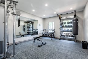 Littlestone Apartments on-site fitness center