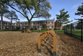 Paw n play park at The Haven at Grosse Pointe