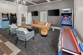 The Magnolia game room