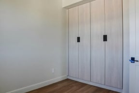 built in closet