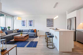 Open Layout at The Apartments at Lincoln Common, Chicago, Illinois