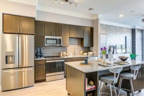 Kitchen and dining at  The Shirley Apartments , Odenton