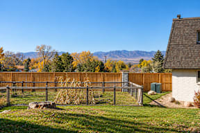 Community Garden with Mountain View t Mountain Terrace Apartments , Westminster, CO, 80031