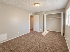 bedroom with closet t Mountain Terrace Apartments , Westminster, CO, 80031