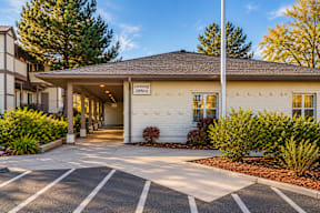 A building with a sign that says t Mountain Terrace Apartments , Westminster, CO, 80031