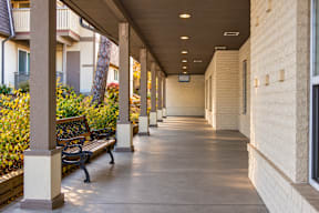 leasing office breezeway t Mountain Terrace Apartments , Westminster, CO, 80031