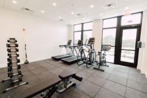 Two Level Fitness Center at Brixton South Shore, Texas