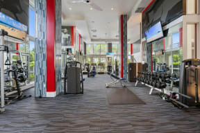 the gym at the runnymede on best student halls of fame