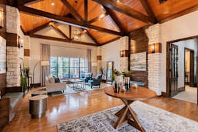 lounge room in the leasing office