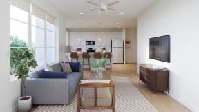 Maple Ranch Living Room