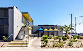 the building in which the motel is located