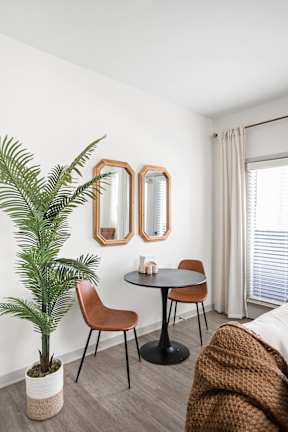 Apartment Reading Nook at Gathyr Apartments, Indianapolis, Indiana