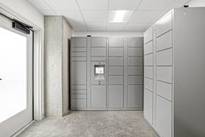 Controlled Access Package Room