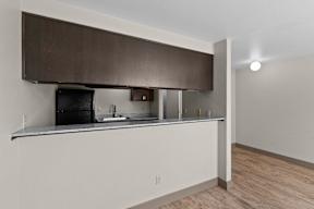 A Kitchen With a Black Oven at ALTITUDE BY VINTAGE, Nevada, 89523