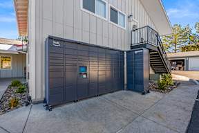 A Modern Garage Door at ALTITUDE BY VINTAGE, Reno