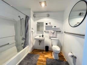 Luxurious Bathrooms at Borregas Court Apartments, Sunnyvale, 94089