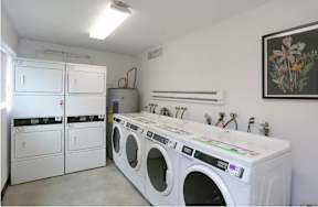 Laundry Room at Tigardville Apartments, Tigard Oregon