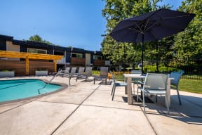 Renton Sage pool and lounge area