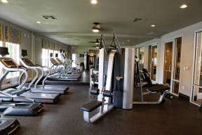 High Rock fitness center with cardio equipment