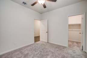 Closet In Bedroom at Banyan Kingsland Heights, Texas, 77423