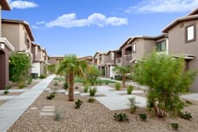 Beautiful landscaping