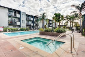 our apartments offer a swimming pool