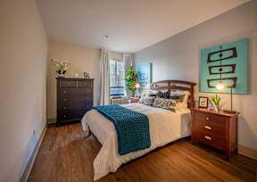 the atherton model apartment one bedroom