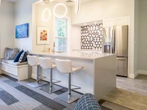 Resident Clubhouse at The Ledges Renovated Counters