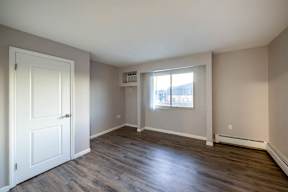 Open space of a vacant apartment