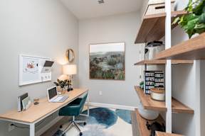 One bedroom with den
