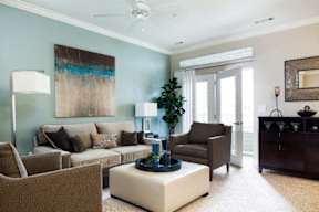Living Area at The Commons