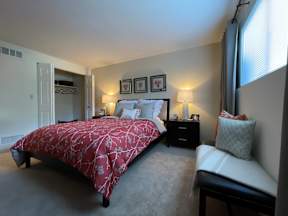 Bedroom in Model Apartment