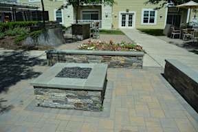 Fire Pit Parkside Commons Apartments Chelsea, MA