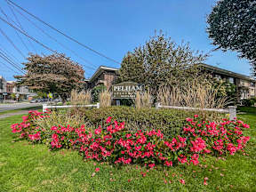 Pelham apartments entry signage
