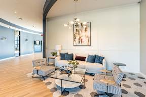 Clubhouse main entrance and lounge/waiting area